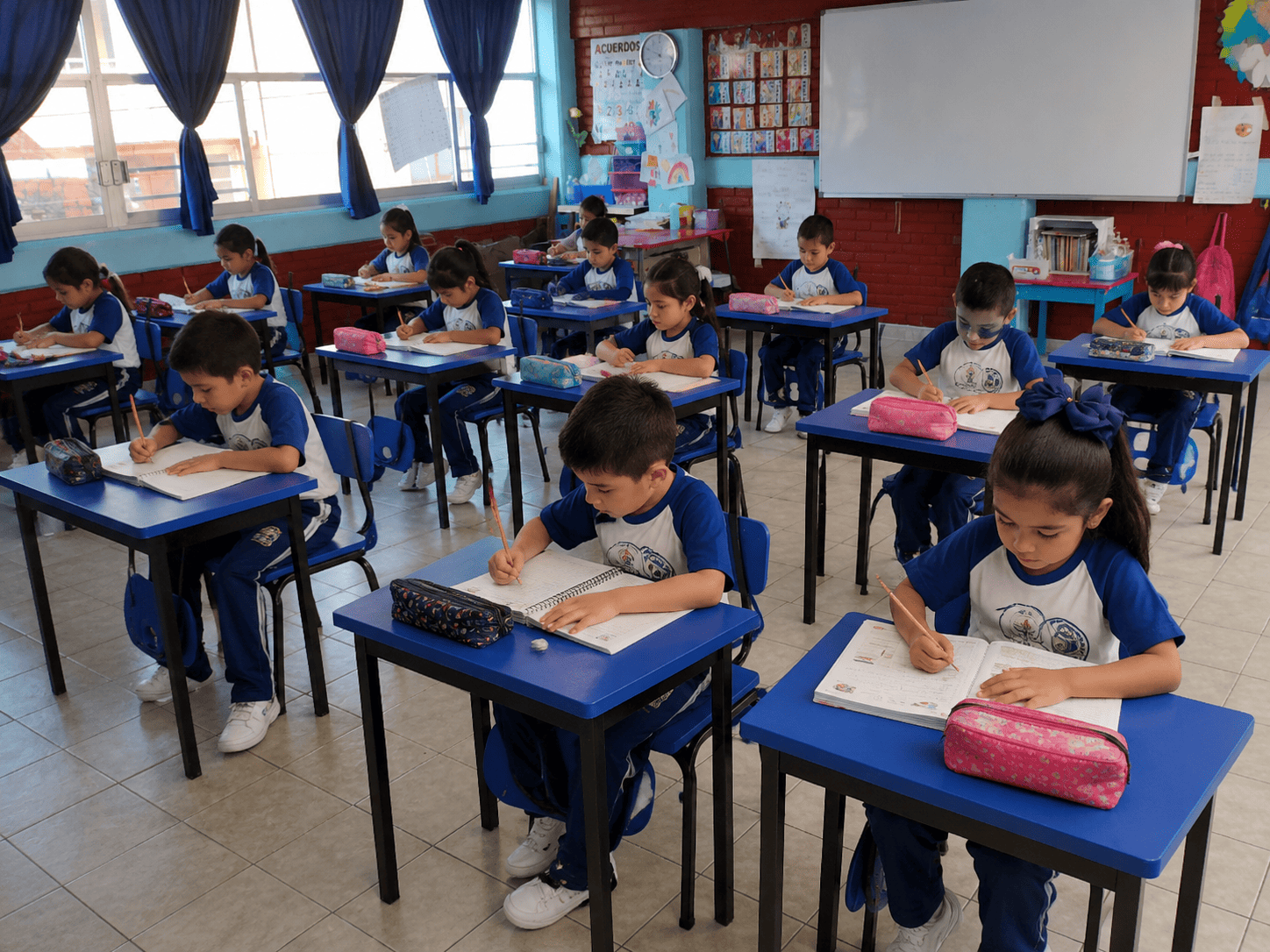 Alumno de Primaria del Colegio Abraham Lincoln en Cuajimalpa
